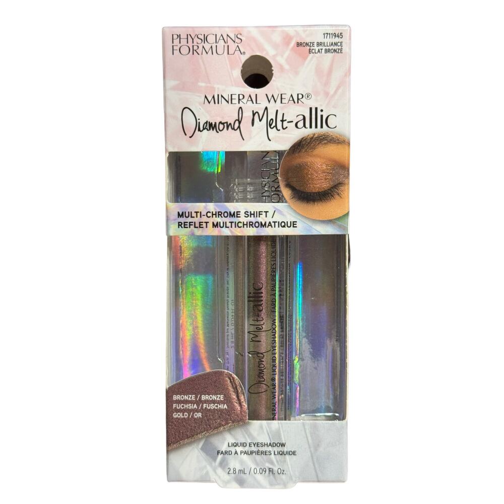 Physicians Formula ~ Multi-Chrome Shift Liquid Eyeshadow ~ Bronze/Fuchsia/Gold